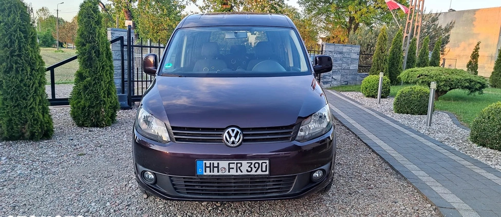 Volkswagen Caddy cena 39900 przebieg: 173000, rok produkcji 2012 z Tarnowskie Góry małe 704